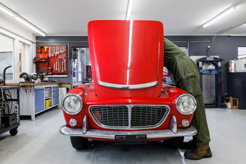 Erneuerung Werkstatt Oldtimer Galerie Toffen